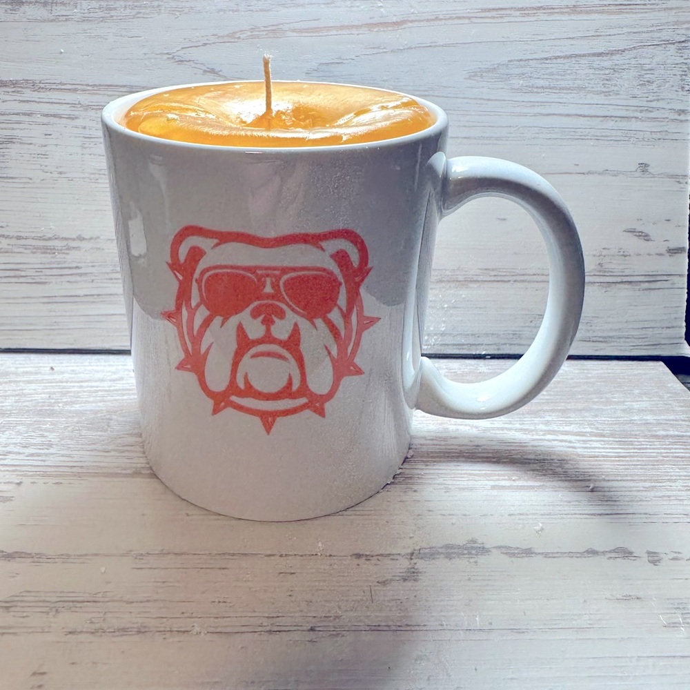 Cleveland browns candle